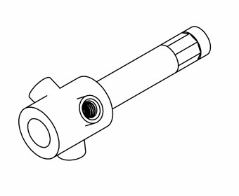 PinLock male to female adapter